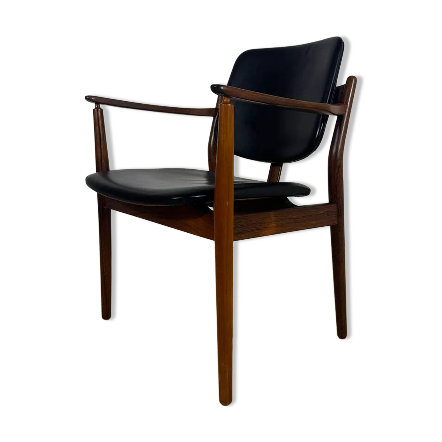 Chaise modèle 402 par Børge Rammeskov pour Sibast Furniture – Palissandre, design danois des années 50.