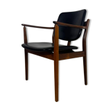 Chaise modèle 402 par Børge Rammeskov pour Sibast Furniture – Palissandre, design danois des années 50.