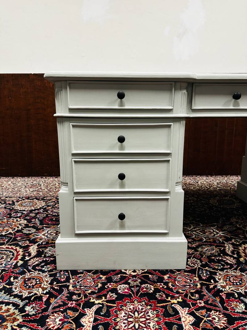 Classic English Grey Desk Partnerdesk