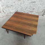 Vintage coffee table with opening on one corner