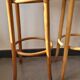 3 wooden bar stool and cannage