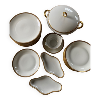 Limoges porcelain table service