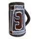 Mug brutaliste allemand, années 80
