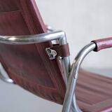 Pair of Tubauto armchairs Jacques Hitier/Tubauto France 1950