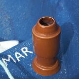 Vase en grès marron