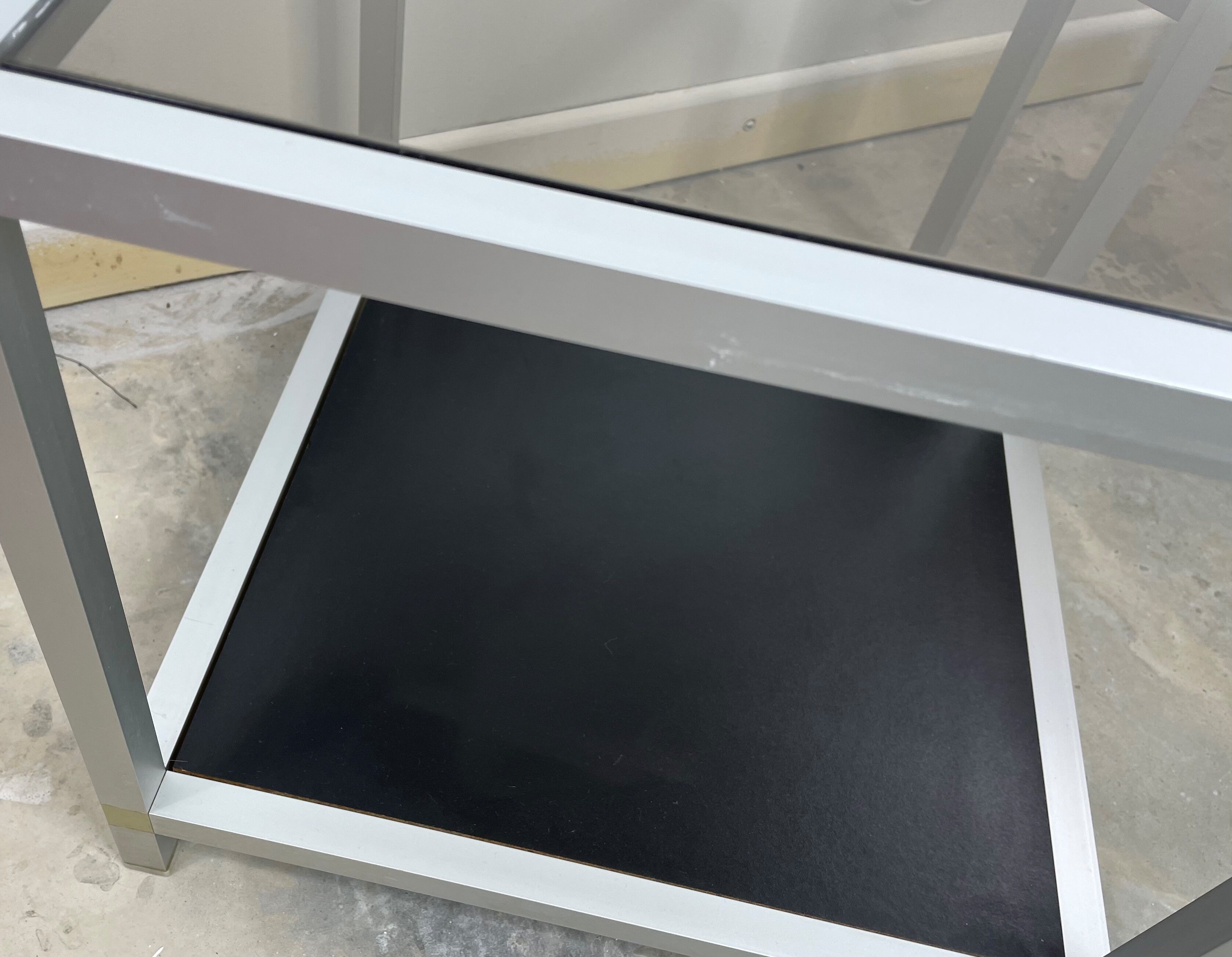 Paire de tables d'appoint gigognes vintage