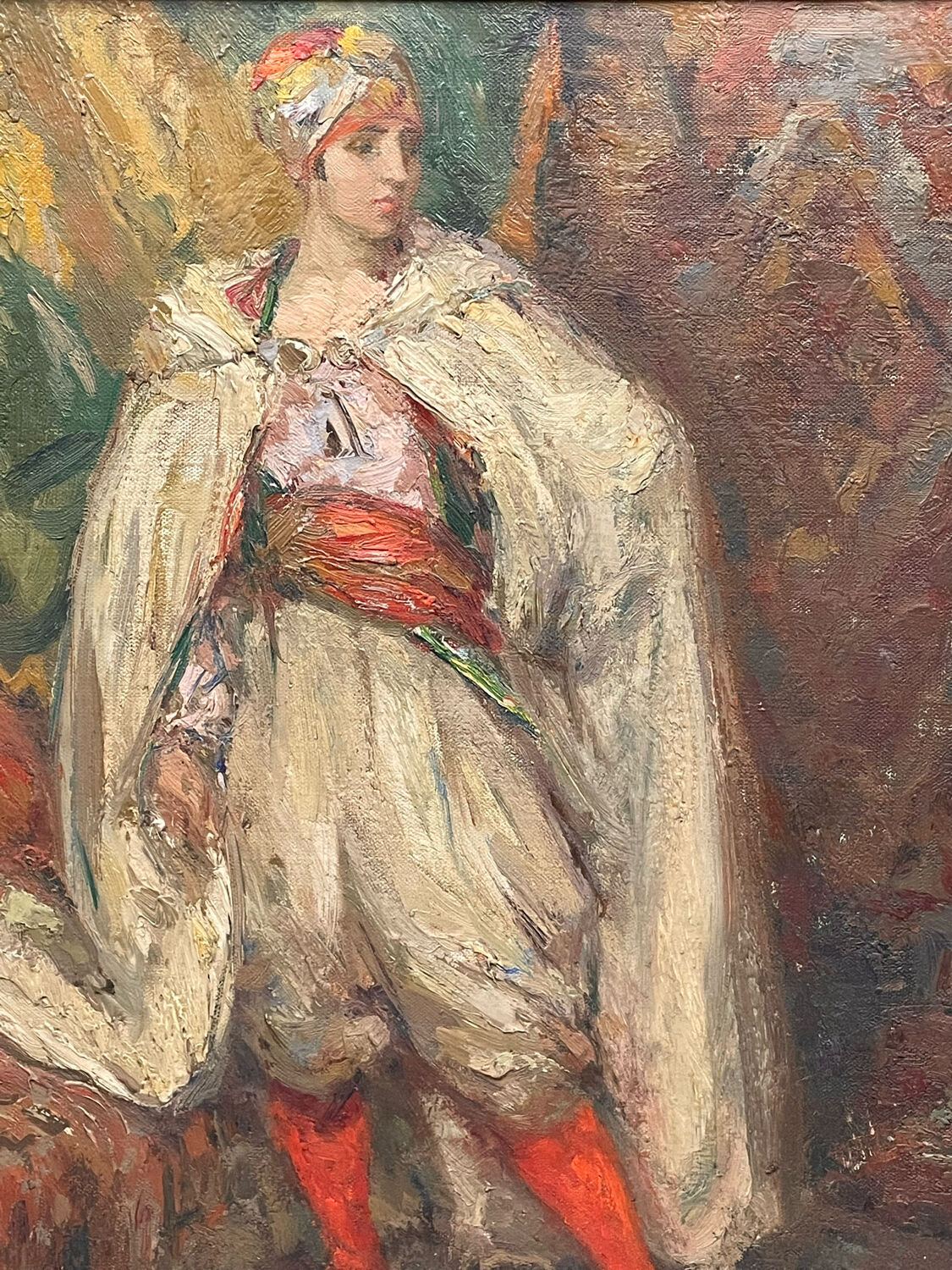 Young woman in the oriental