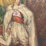 Young woman in the oriental