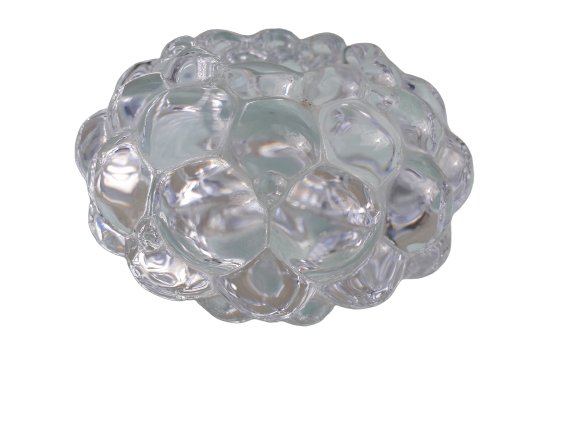 Crystal candle holder