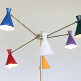 Lampadaire italien 6 bras
