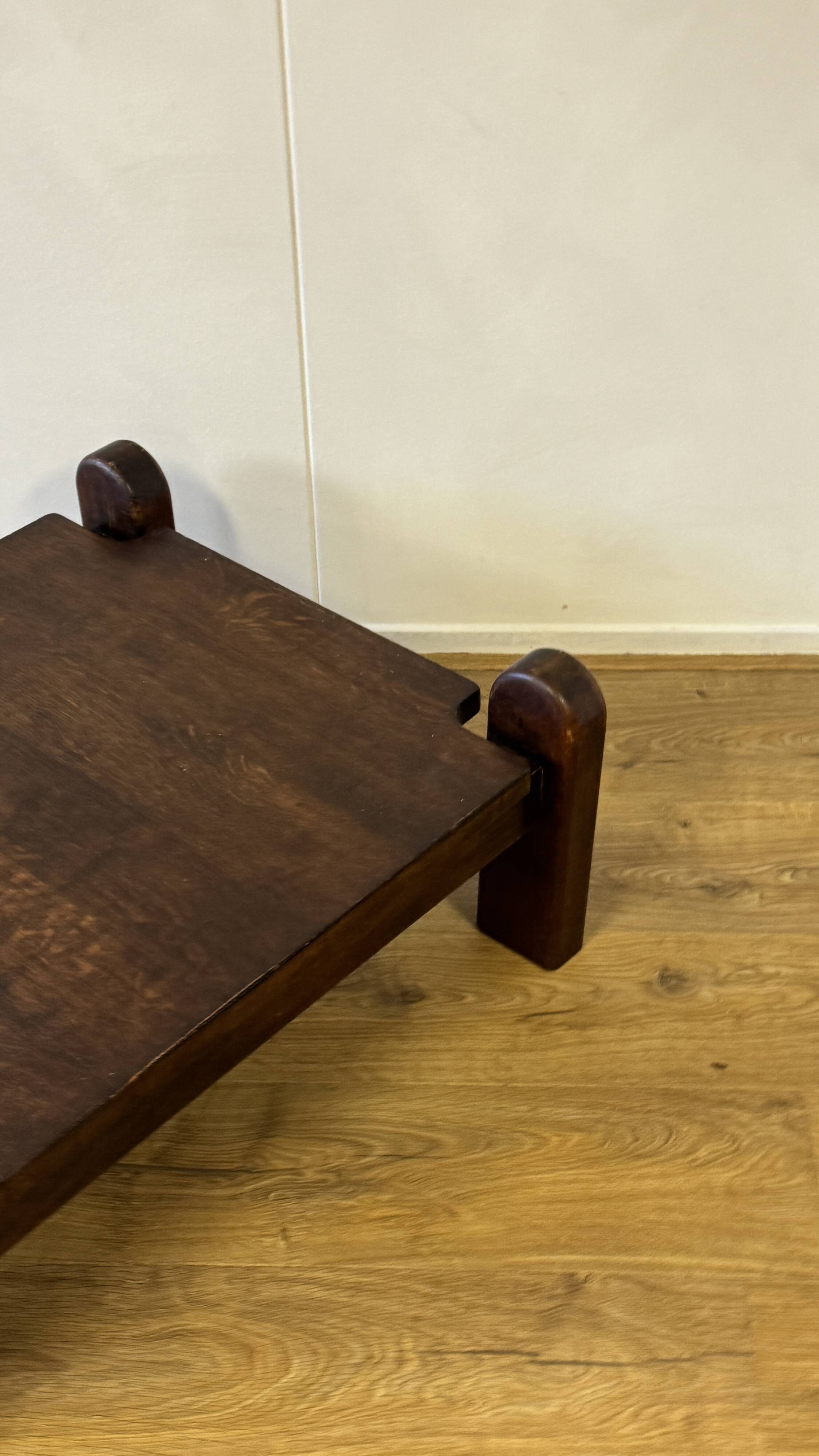 Vintage brutalist coffee table