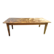 Old farmhouse table in cherry wood 204 x 81 cm