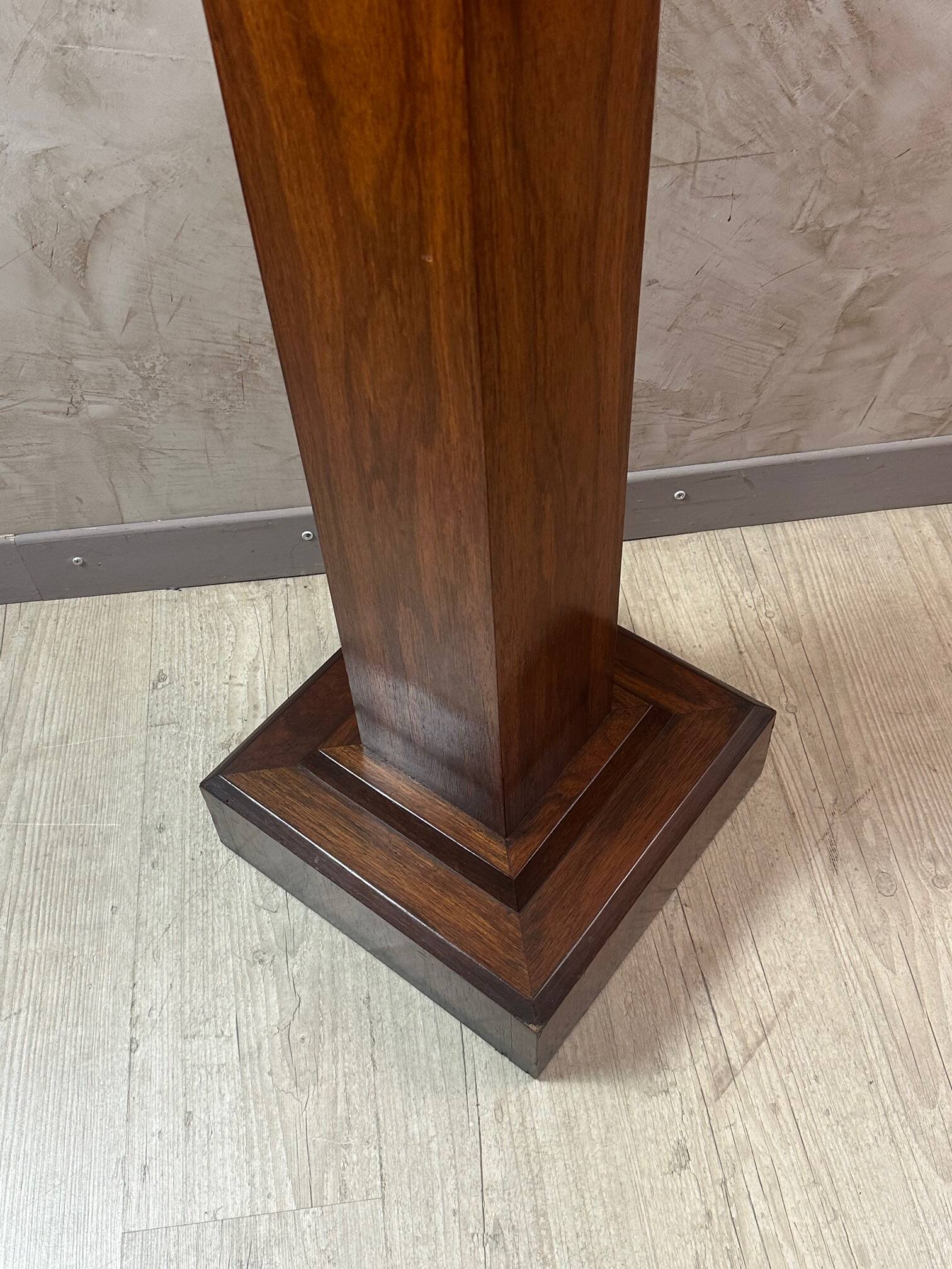 Art Deco Walnut Bench