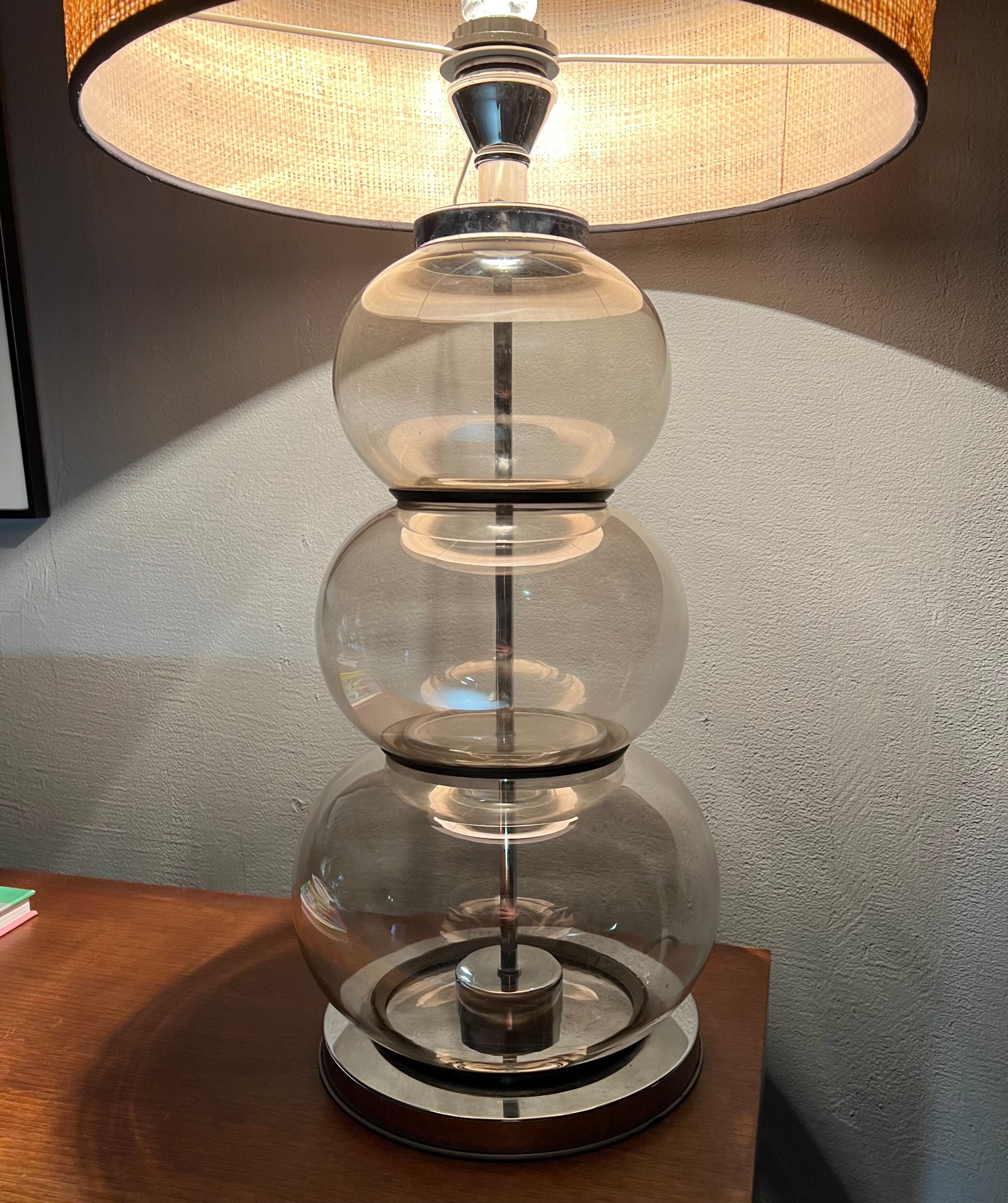 Lampe Richard Essig en verre soufflé