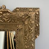 Napoleon III mirror with pediment - 92x63cm