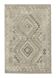 Handmade Wool Kilim Rug, Grey Geometric Tribal Flatweave 84 x 121 cm