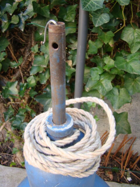 Old industrial suspension