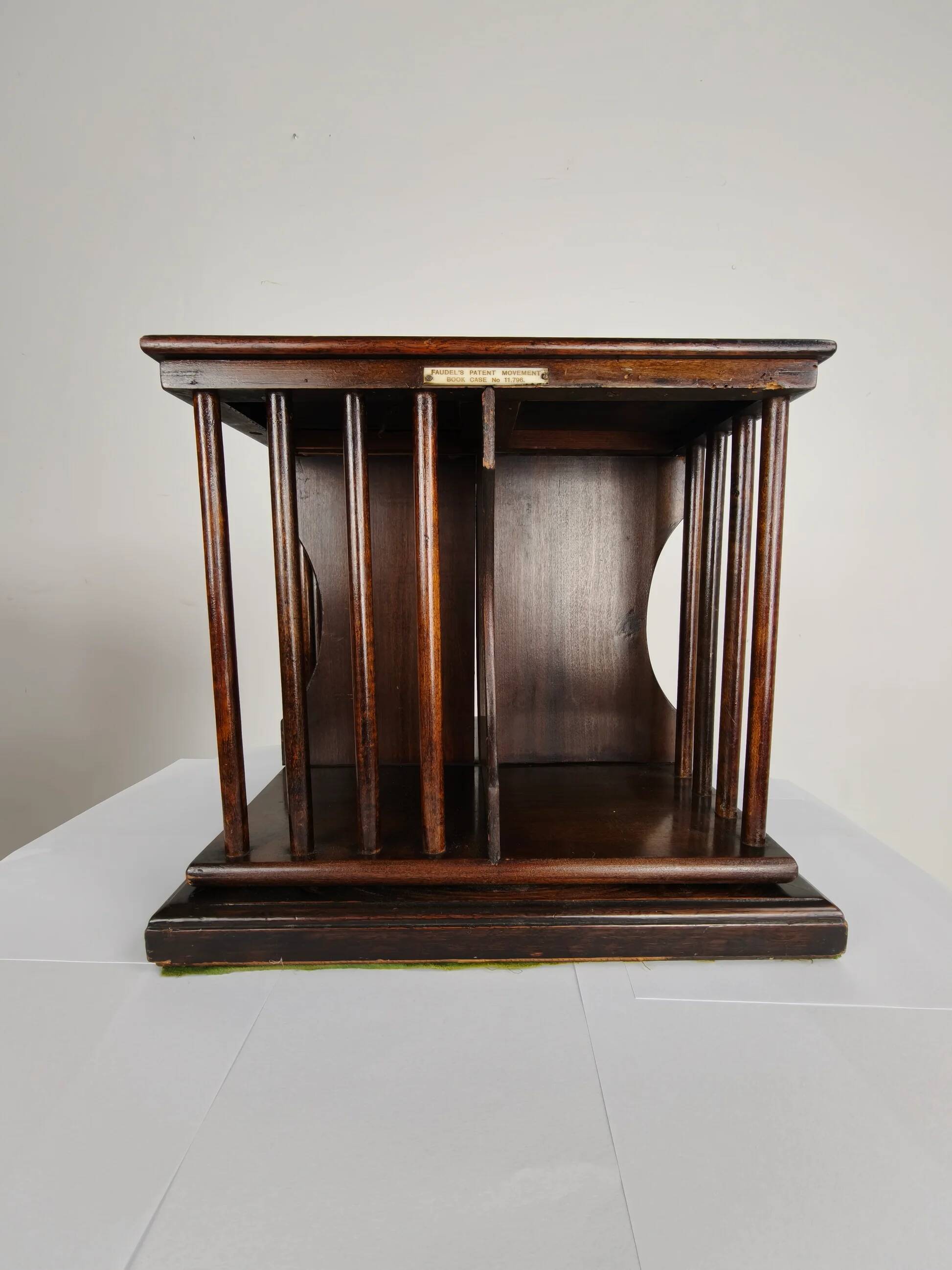 Miniature antique bookcase/bookmill circa 1900