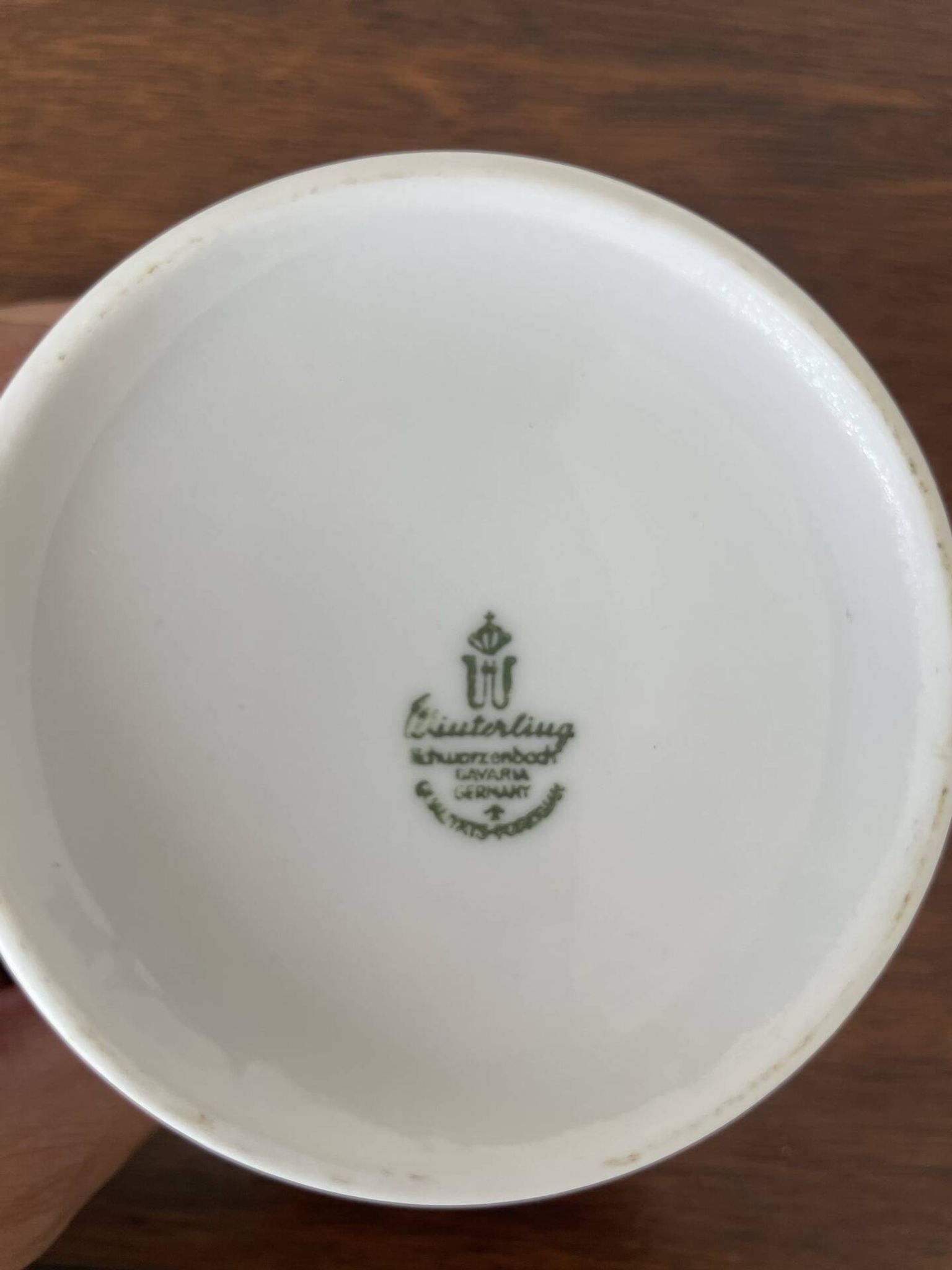 Porcelain milk jug Winterling