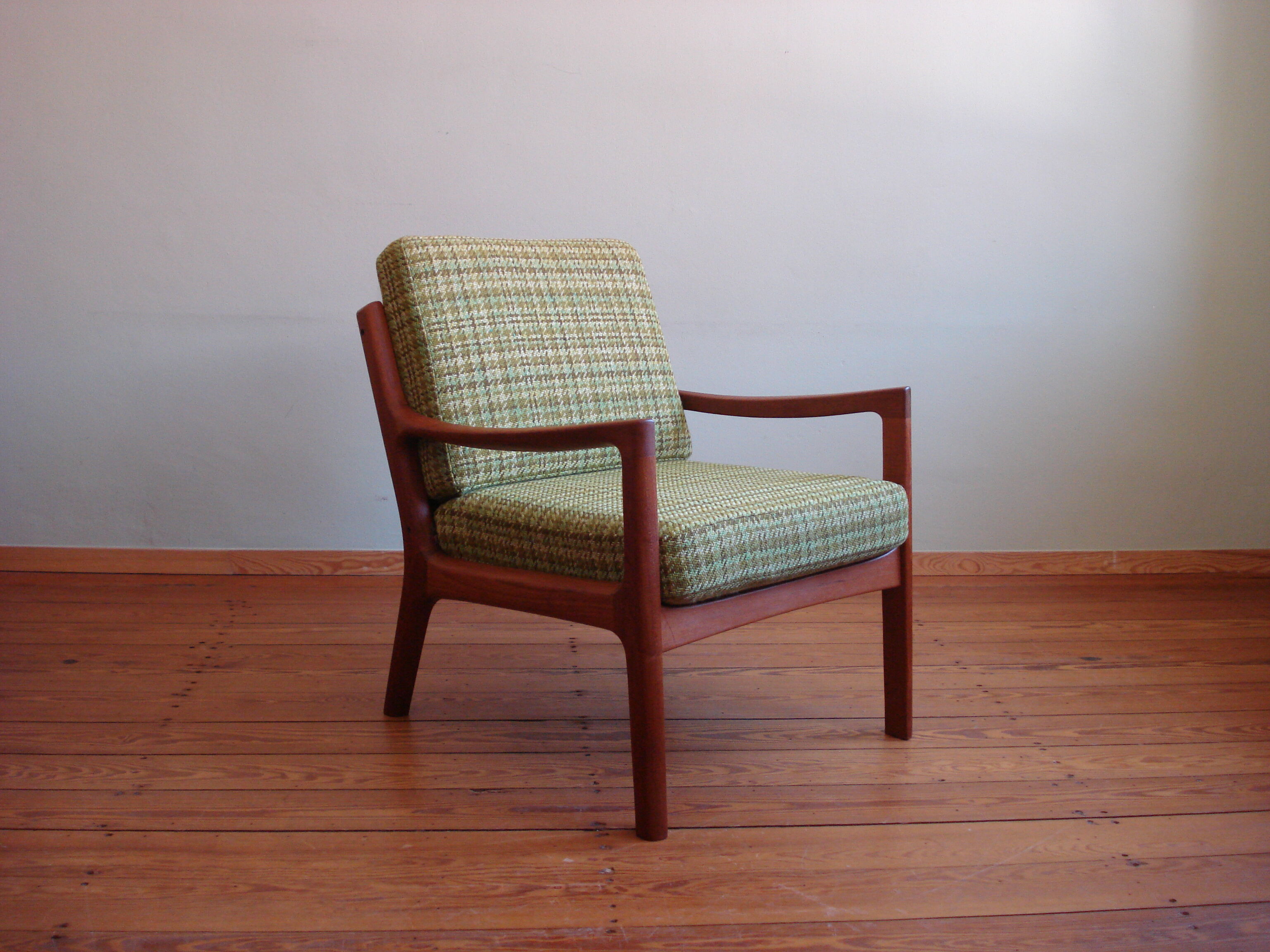 Ensemble de 2 fauteuils Senator en teck par Ole Wanscher pour France & Son, années 1960