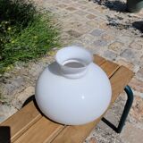 White opaline globe 275mm