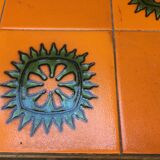 Orange coffee table