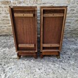 Enfilade vitrée en acajou, 1950