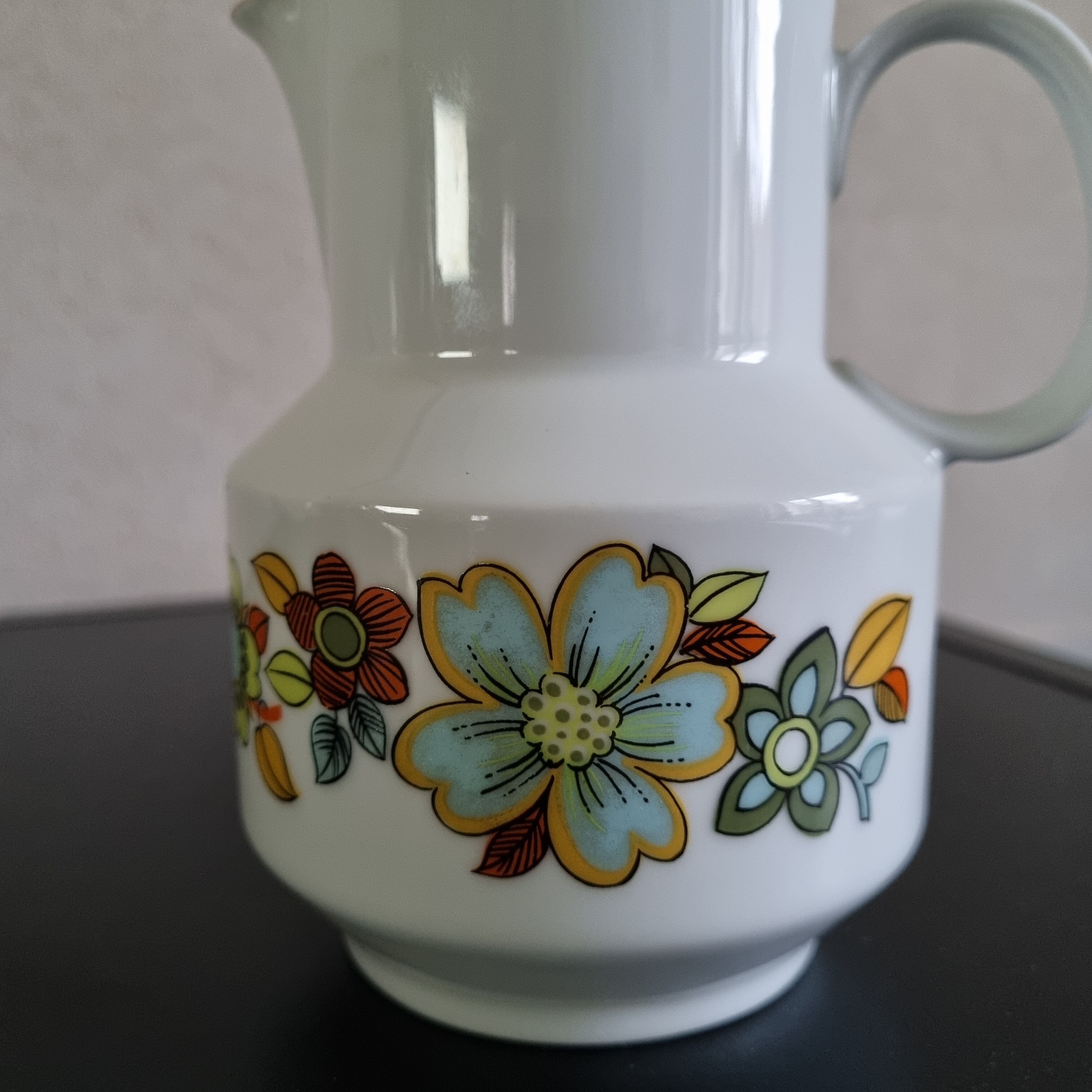 Vintage pitcher porcelain Bavaria 70s