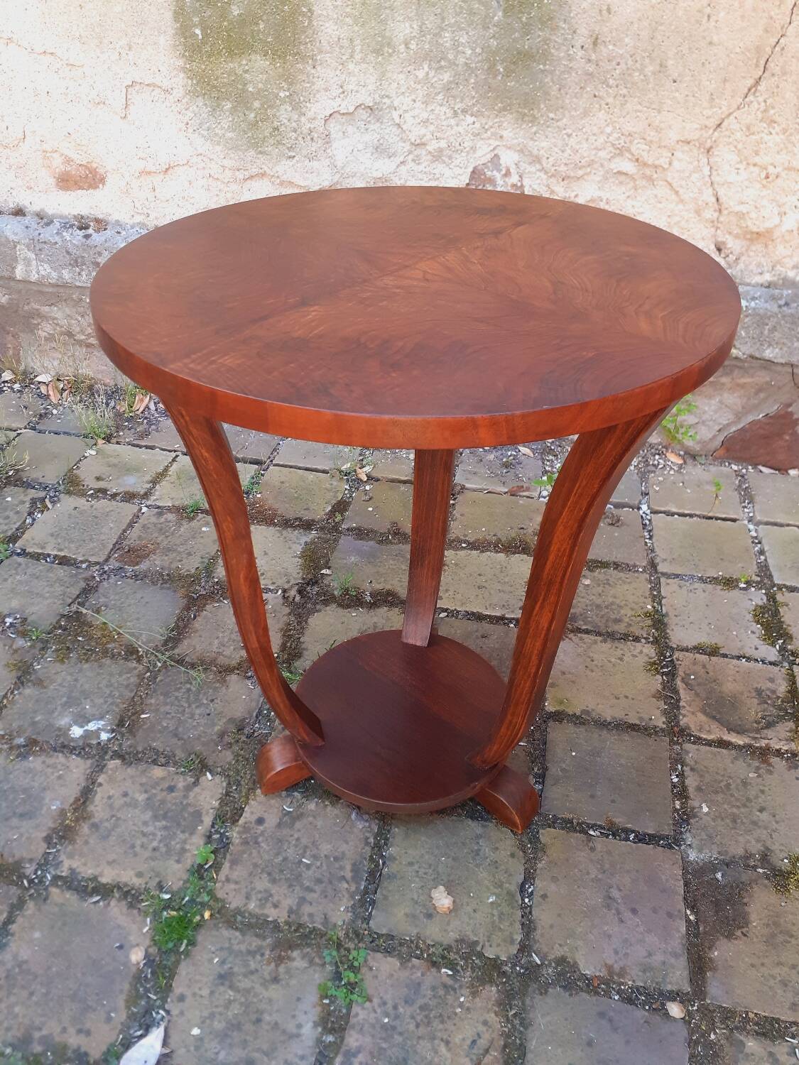 Art Deco Side Table from the 1950s