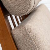 GE-375/2 Two-seater Sofa by Hans Wegner for Getama