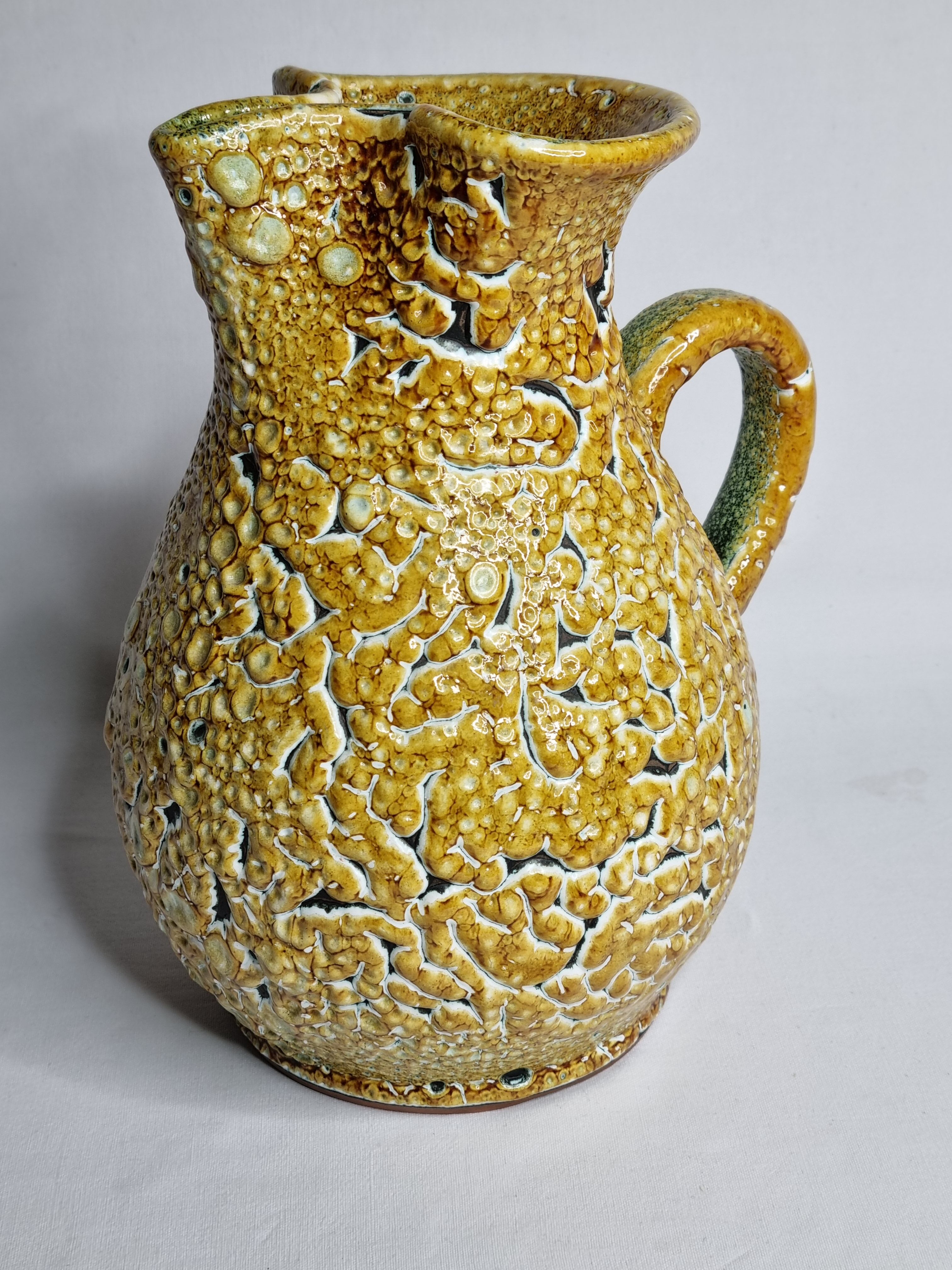 Vintage fat lava orangeade decanter