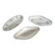 Set of 3 earthenware ravines from Sarreguemines, Malmaison, Nobilis