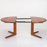 Table à manger extensible de Korup Mobler, Danemark, années 1960.