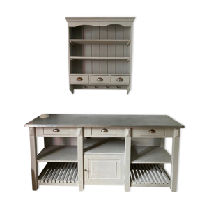 Buffet avec étagère