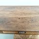 Solid oak farmhouse table, 1930s.