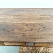 Table de ferme en chêne massif, années 30