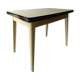 Yellow formica table