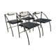 4 chairs Italy 1970