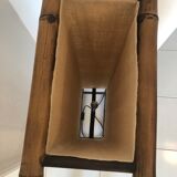 Lampadaire bambou vintage
