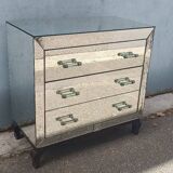 Commode miroir vintage