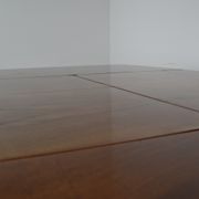 Table à manger extensible Art déco, conçue par Jindrich Halabala, années 1940.