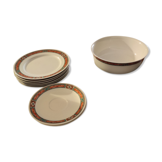 Lot d'assiettes Villeroy et boch