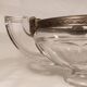 Oval cup with Art Deco handles "Noémie" - Cristal Val St Lambert Belgium