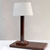 Art-deco lamp in rosewood