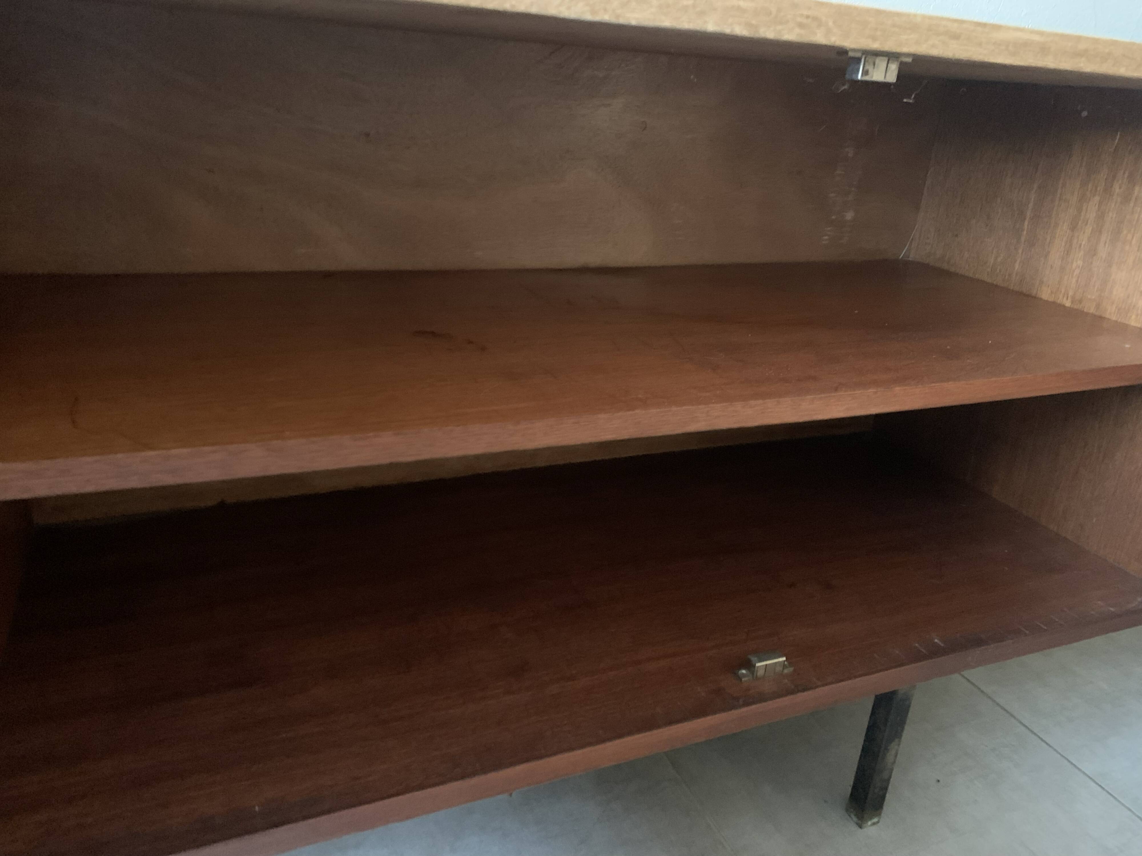 Vintage Scandinavian teak sideboard from the 60s