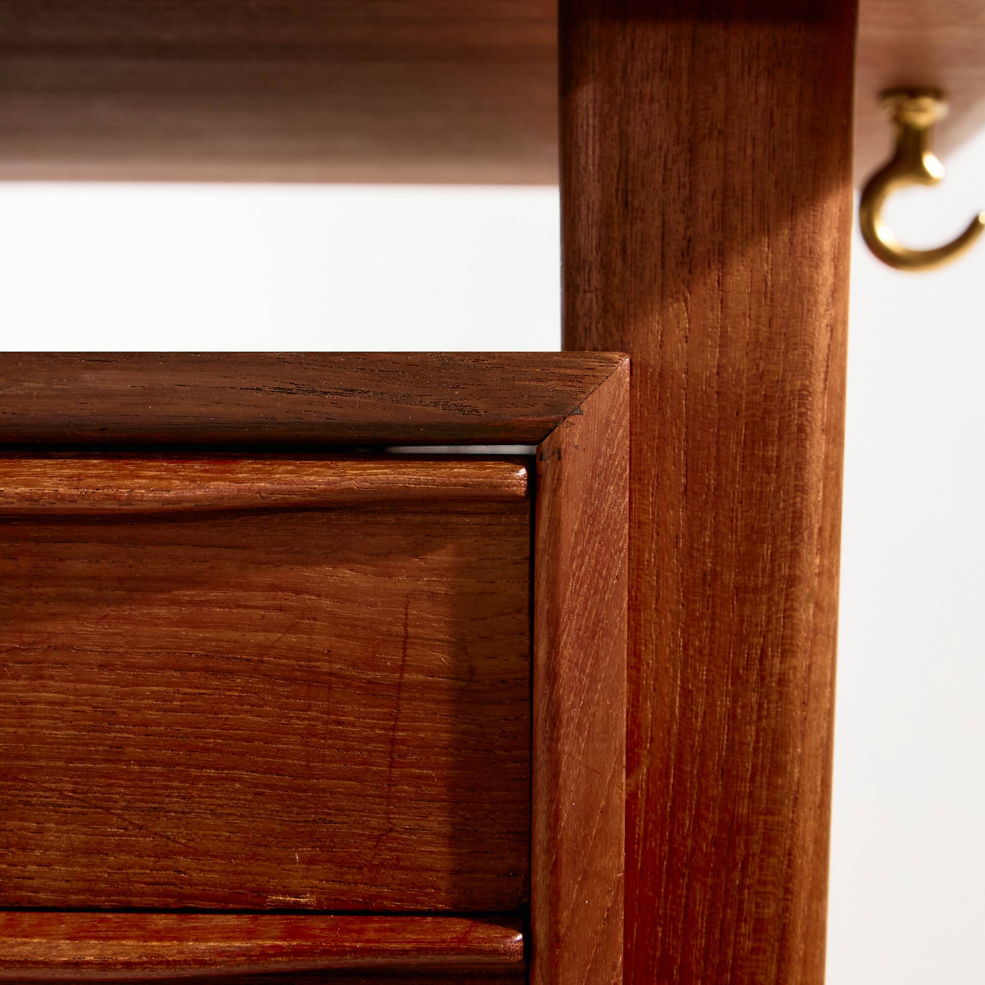 Teak desk by Peter Løvig Nielsen for Hedensted Møbelfabrik