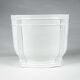 Faience Pot Cover signed Christian Dior White color