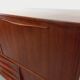 Vintage Scandinavian high sideboard in teak from the 50s and 60s