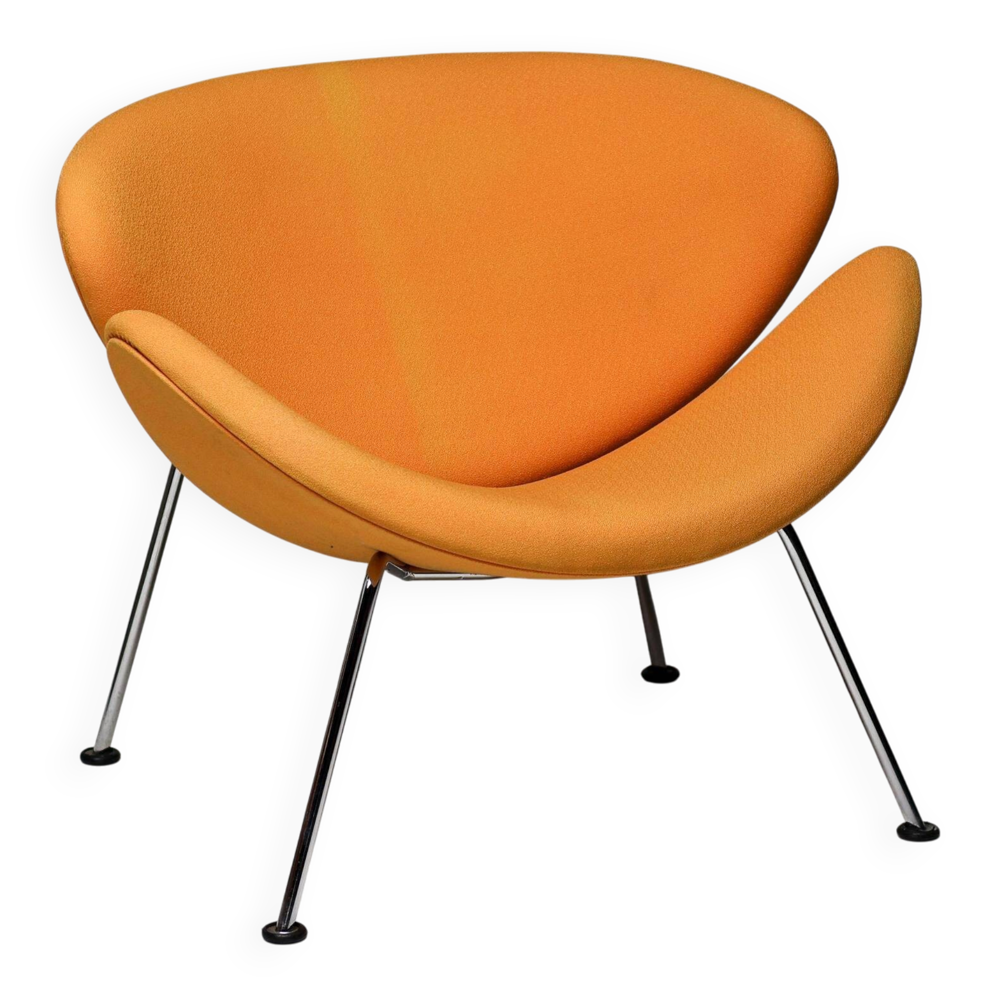 Fauteuil orange slice par Pierre Paulin