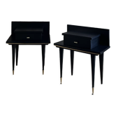 Paire de chevets mid-century modern